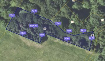 Działka leśna Izdebki