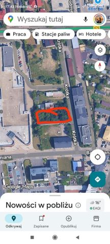 Działka inwestycyjna Bełchatów, ul. Krótka. Zdjęcie 1