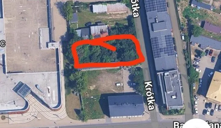 Działka inwestycyjna Bełchatów, ul. Krótka