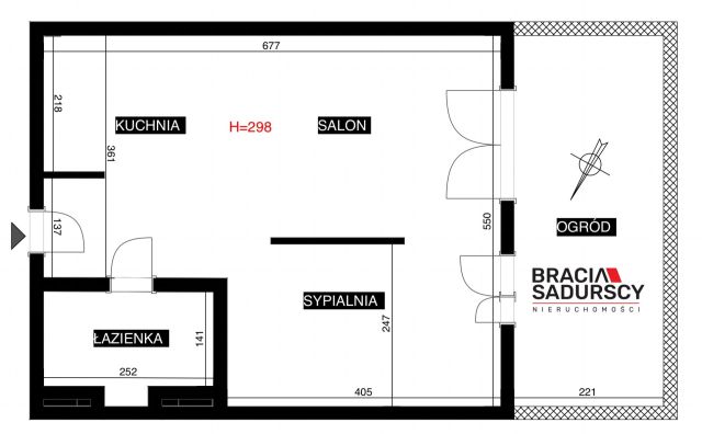 Mieszkanie 2-pokojowe Kraków Zwierzyniec, ul. gen. Tadeusza Kościuszki. Zdjęcie 19