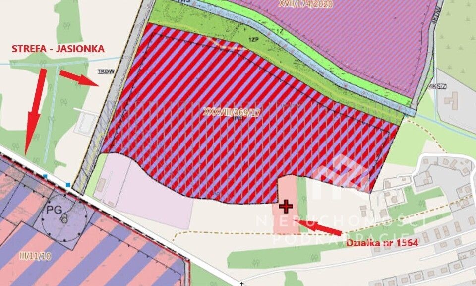 Działka budowlana Jasionka. Zdjęcie 4
