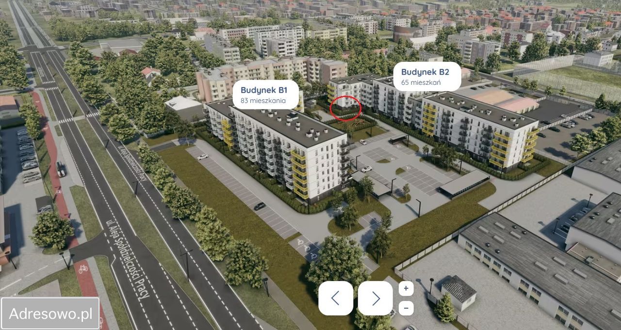 Mieszkanie 3-pokojowe Lublin Ponikwoda, al. Spółdzielczości Pracy. Zdjęcie 5