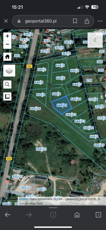 Działka budowlana Miłakowo, ul. o. Władysława Włodyki. Zdjęcie 3