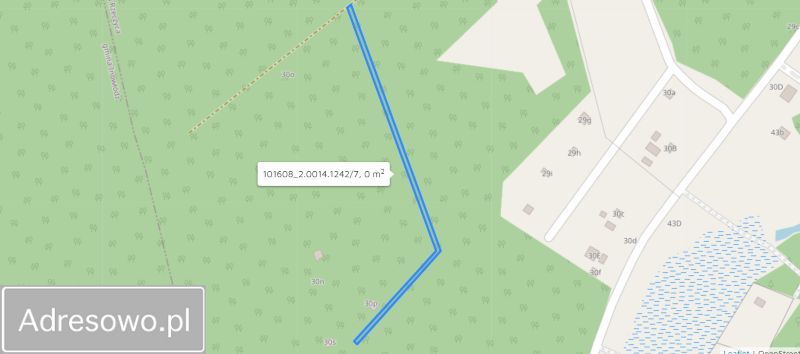 Działka leśna Łęg. Zdjęcie 11