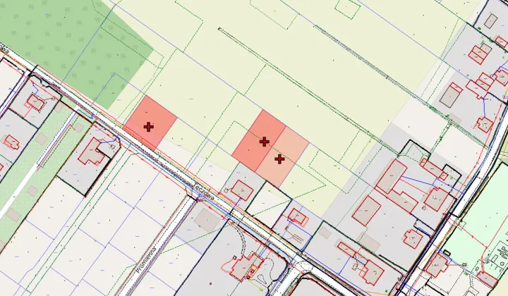 Działka budowlana Czyżeminek, ul. Tęczowa