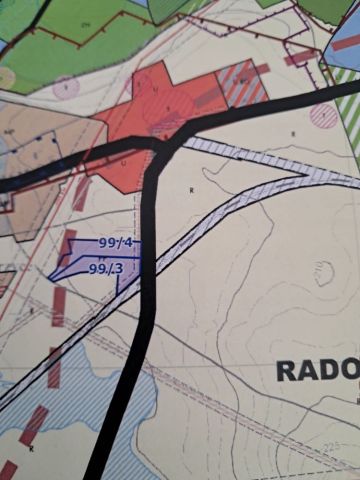 Działka rolno-budowlana Radomierzyce. Zdjęcie 1