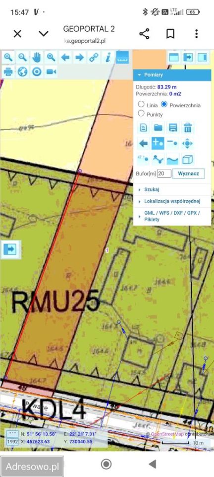 Działka rolno-budowlana Łuków, ul. Poważe. Zdjęcie 16