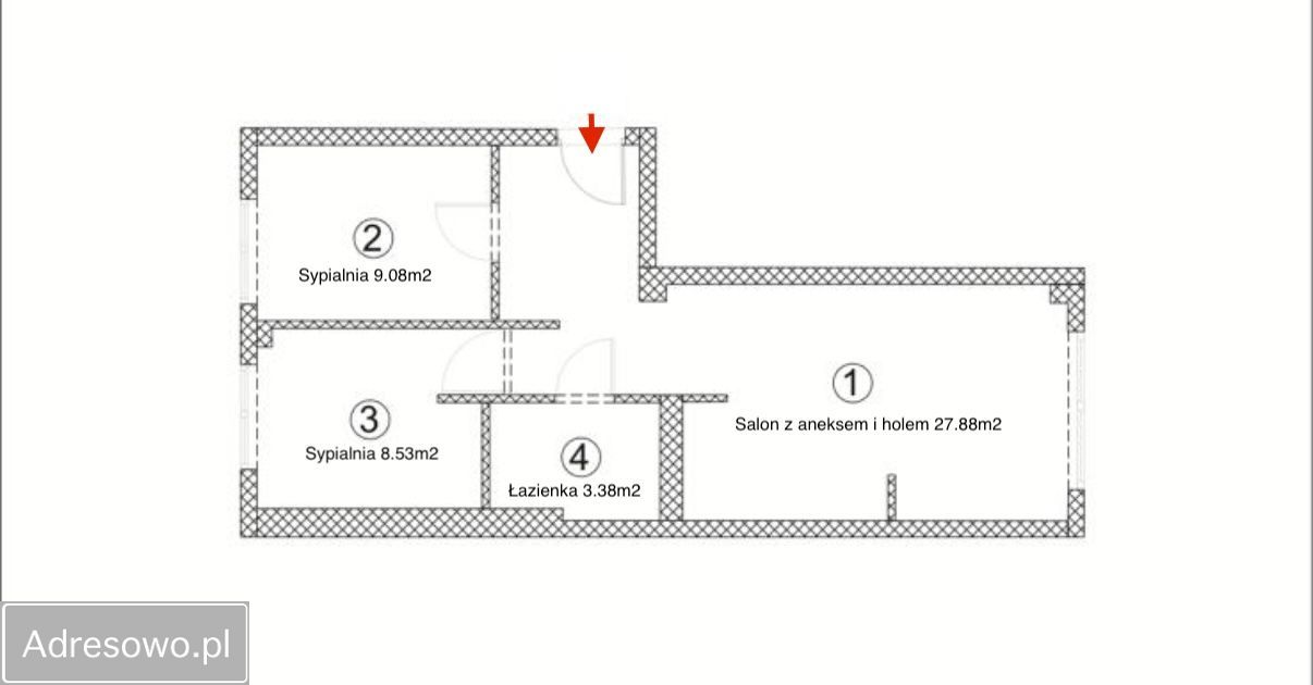 Mieszkanie 3-pokojowe Warszawa Wola, ul. Dzielna. Zdjęcie 11
