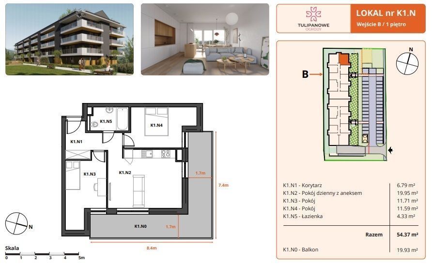 Mieszkanie 2-pokojowe Bielawa. Zdjęcie 4