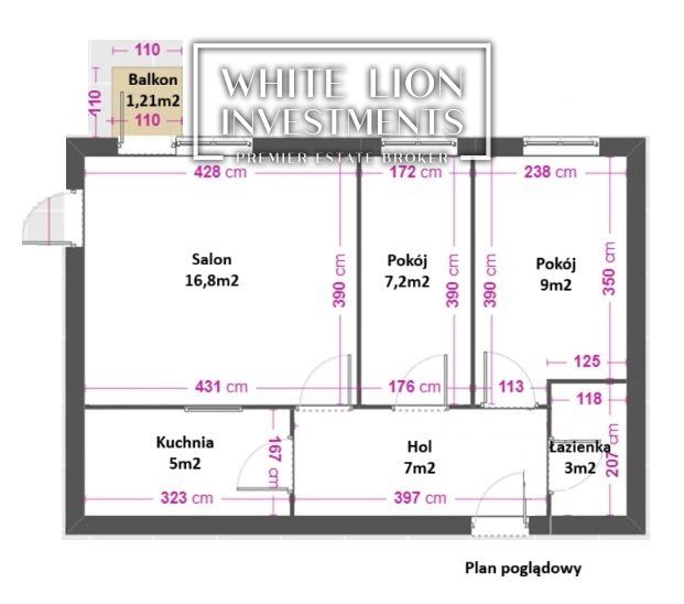 Mieszkanie 3-pokojowe Warszawa Mokotów, ul. Bełdan. Zdjęcie 17