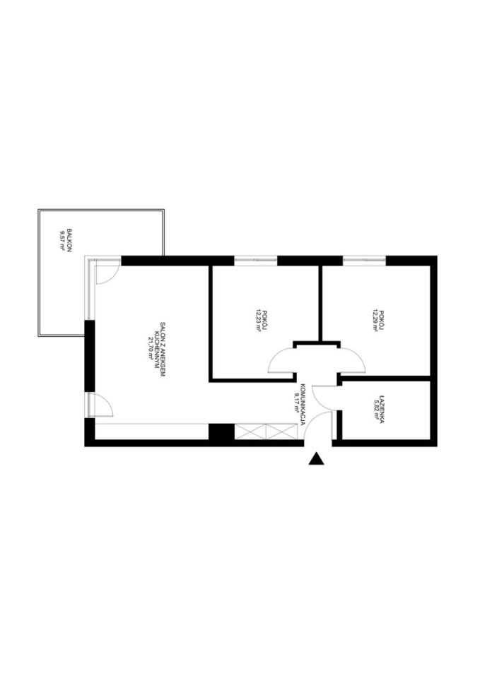 Mieszkanie 3-pokojowe Warszawa Włochy, ul. Solipska