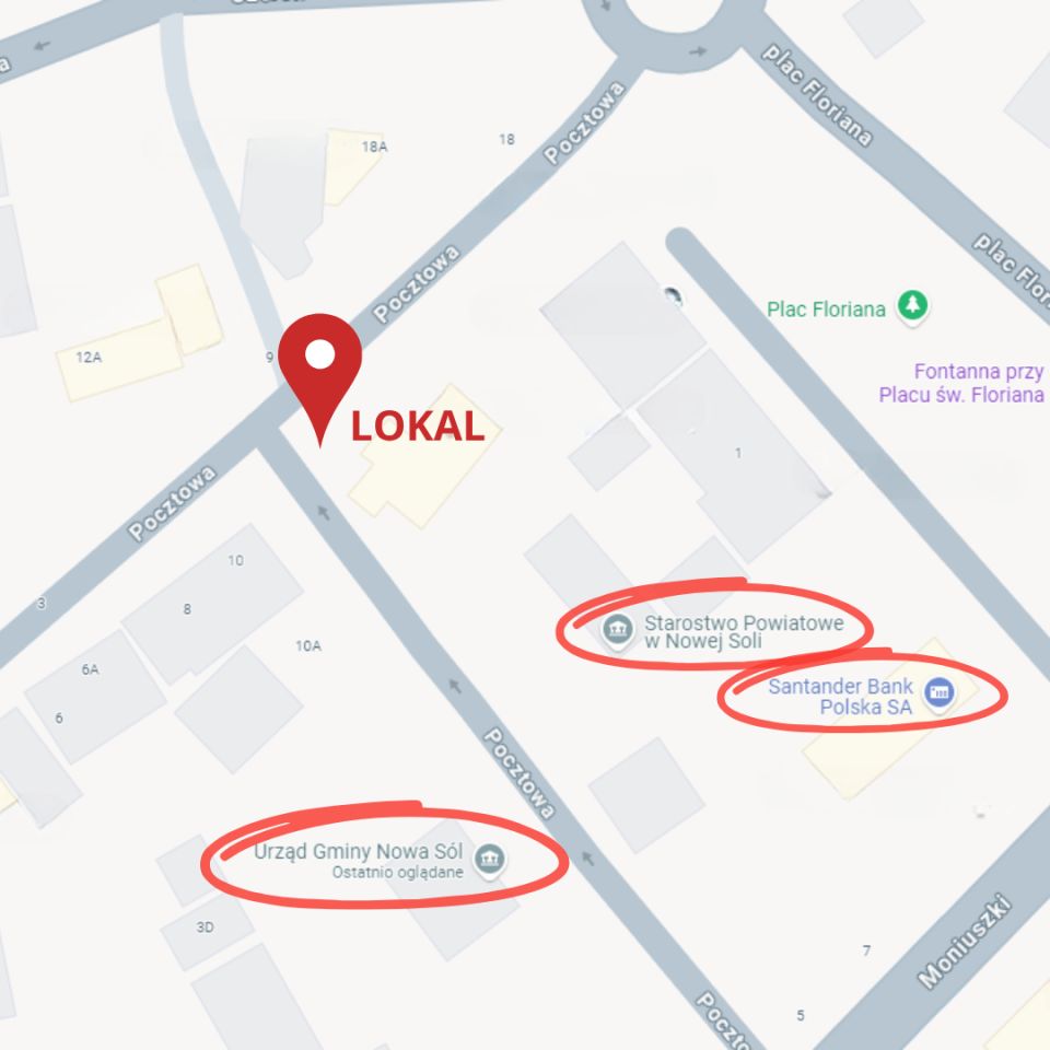 Lokal Nowa Sól Centrum, ul. Pocztowa