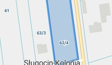 Działka budowlana Sługocin-Kolonia