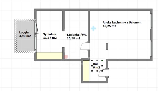Mieszkanie 2-pokojowe Warszawa Żoliborz, ul. Gwiaździsta. Zdjęcie 14