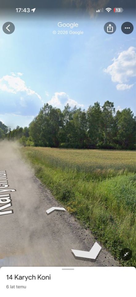 Działka budowlana Celinów, ul. Karych Koni. Zdjęcie 2