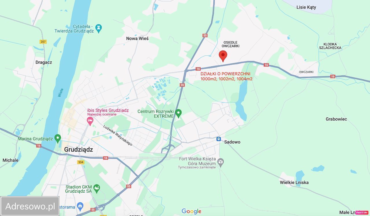 Działka budowlana Grudziądz Owczarki, ul. Brzoskwiniowa. Zdjęcie 2