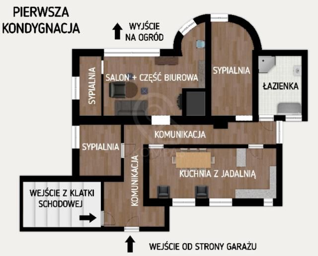 dom wolnostojący, 17 pokoi Wrocław, ul. Krzycka. Zdjęcie 16