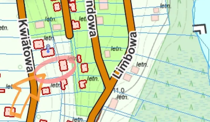 Działka rekreacyjna Bogołomia