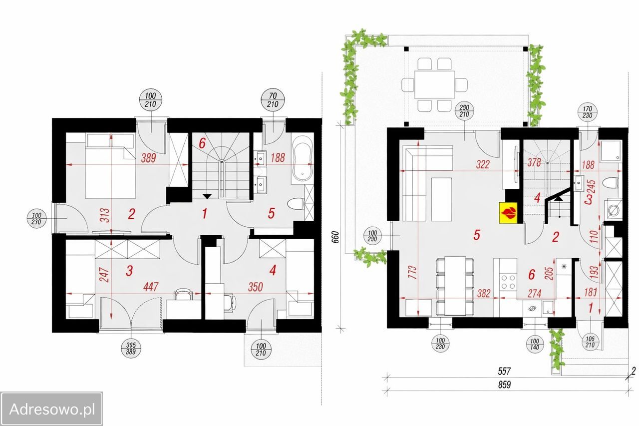 bliźniak, 4 pokoje Ciechocinek, ul. Piaskowa. Zdjęcie 5