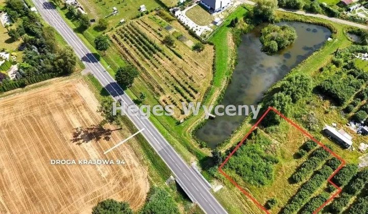 Działka inwestycyjna Gniewomirowice