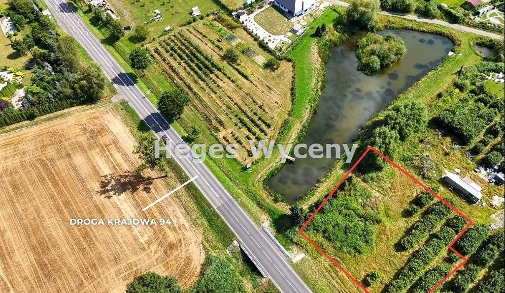 Działka inwestycyjna Gniewomirowice