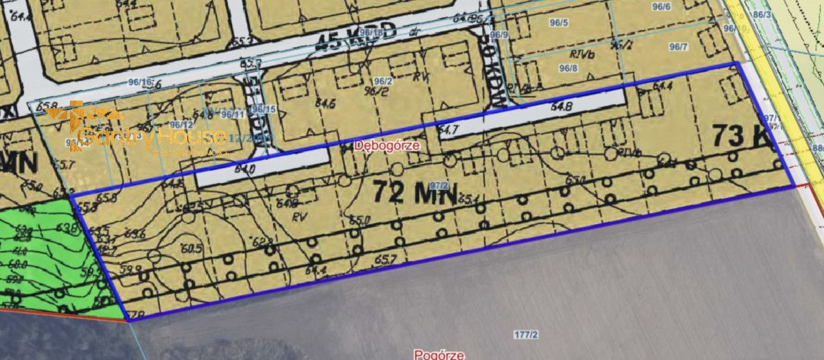 Działka inwestycyjna Dębogórze, ul. Chmielna. Zdjęcie 11