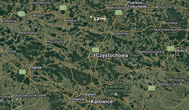 Działka inwestycyjna Częstochowa, ul. Szybowa