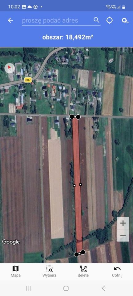 Działka rolno-budowlana Czerśl. Zdjęcie 3