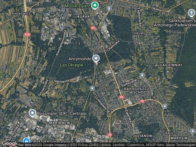 Działka rekreacyjna Łódź Górna, ul. gen. Leopolda Okulickiego "Niedźwiadka". Zdjęcie 1