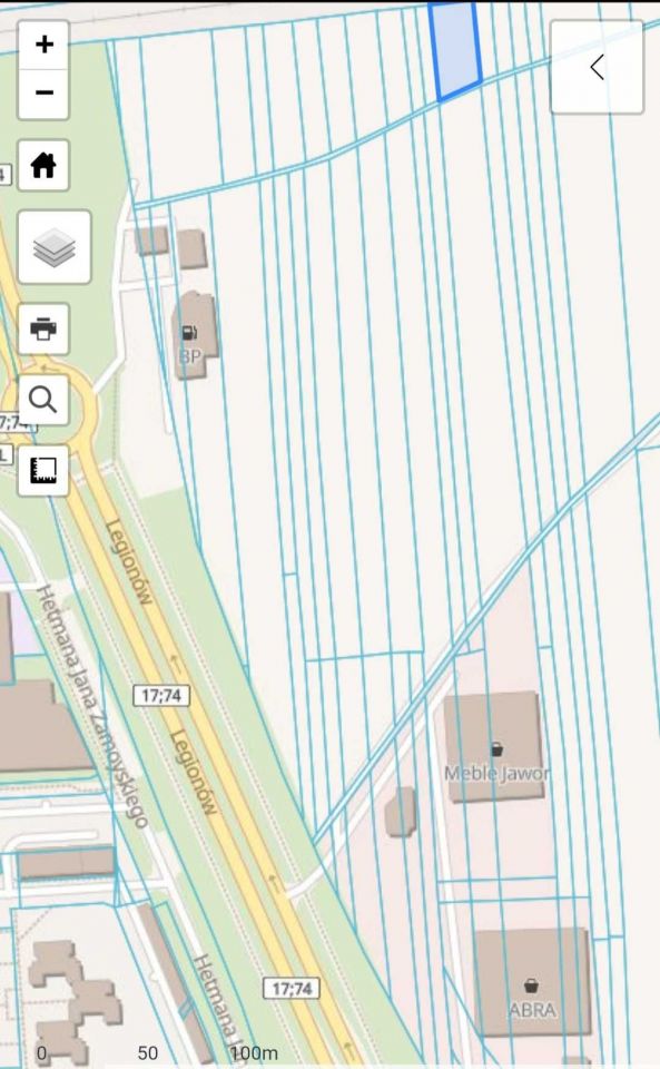 Działka inwestycyjna Zamość, ul. Legionów. Zdjęcie 3