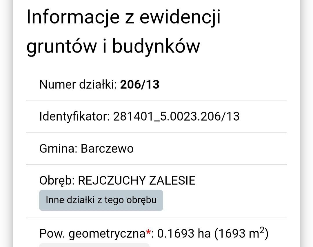 Działka budowlana Rejczuchy. Zdjęcie 7