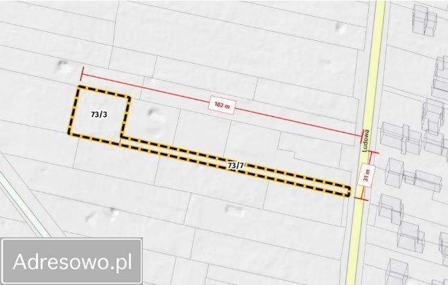 Działka budowlana Częstochowa Kiedrzyn, ul. Ludowa. Zdjęcie 3