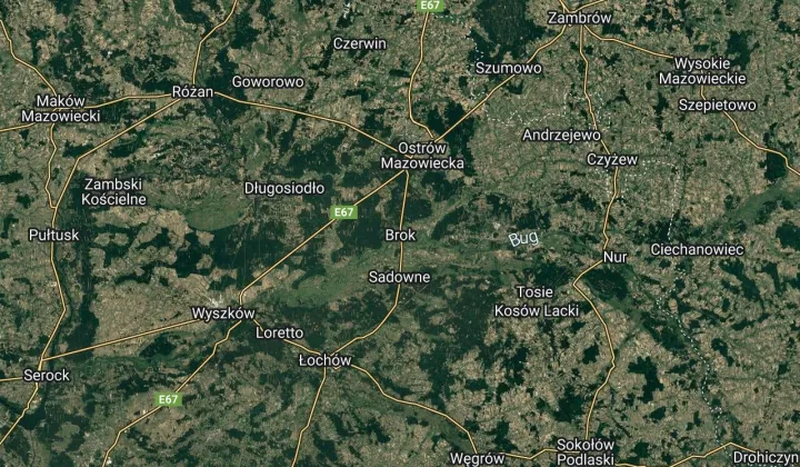 Działka rekreacyjna Brok Żurawieniec, ul. Żurawieniec