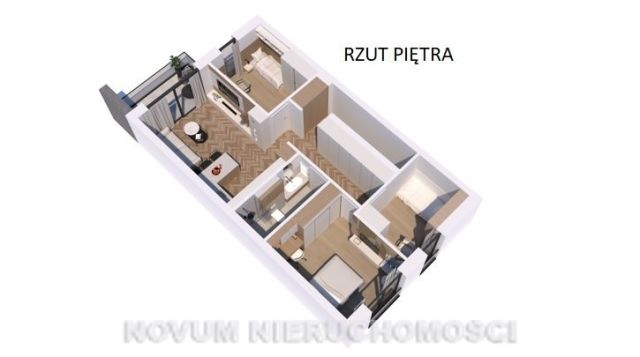 Mieszkanie 3-pokojowe Tarnowskie Góry Bobrowniki. Zdjęcie 5