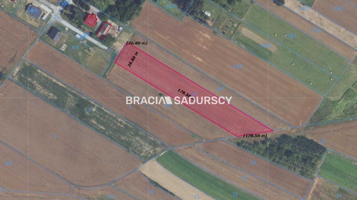 Działka budowlana Zalesie. Zdjęcie 3