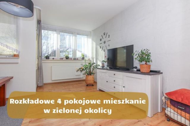 Mieszkanie 4-pokojowe Wrocław Tarnogaj, ul. Złotostocka. Zdjęcie 1