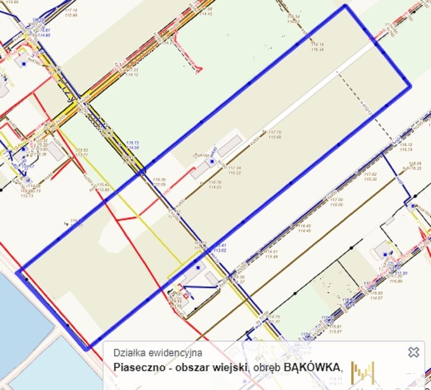 Działka inwestycyjna Bąkówka, ul. Przy Grobli. Zdjęcie 4
