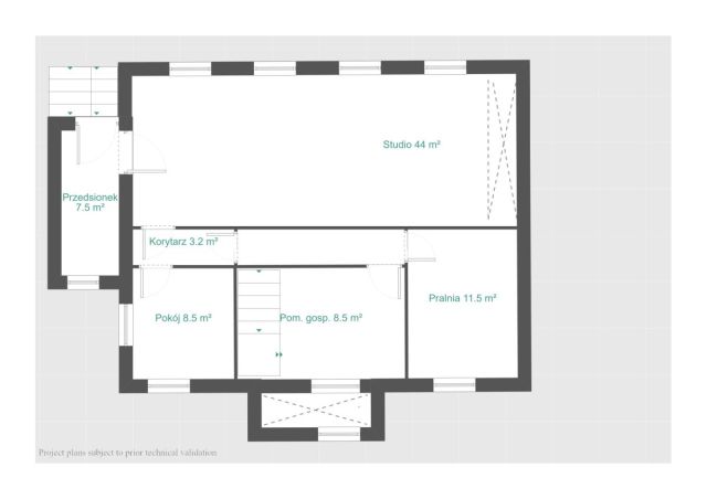 dom wolnostojący, 6 pokoi Poznań Piątkowo, ul. Jana Sokołowskiego. Zdjęcie 26