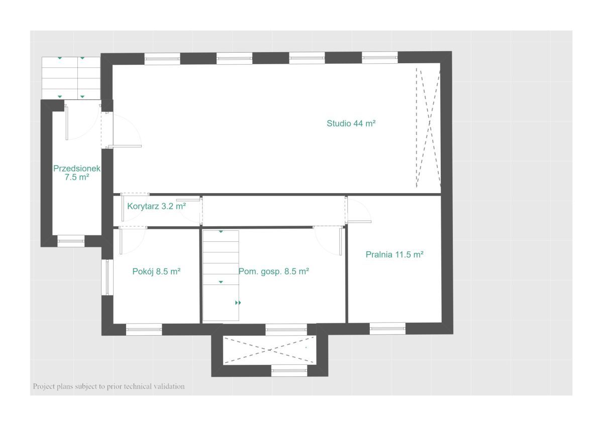 dom wolnostojący, 6 pokoi Poznań Piątkowo, ul. Jana Sokołowskiego. Zdjęcie 26