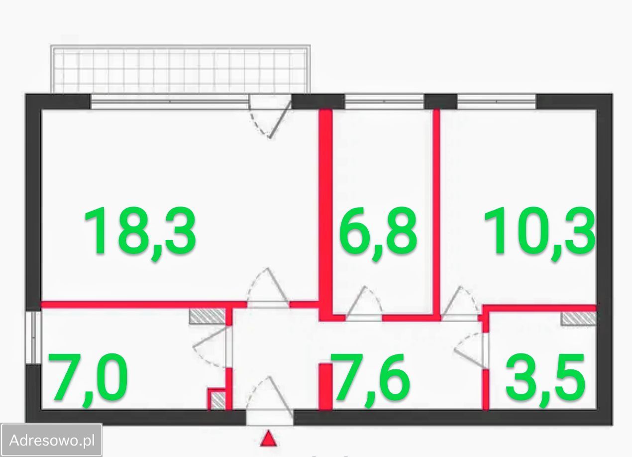 Mieszkanie 3-pokojowe Warszawa Bródno, ul. Michała Kleofasa Ogińskiego. Zdjęcie 20