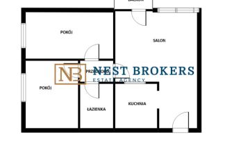 Mieszkanie 3-pokojowe Kraków Olsza, ul. Młyńska