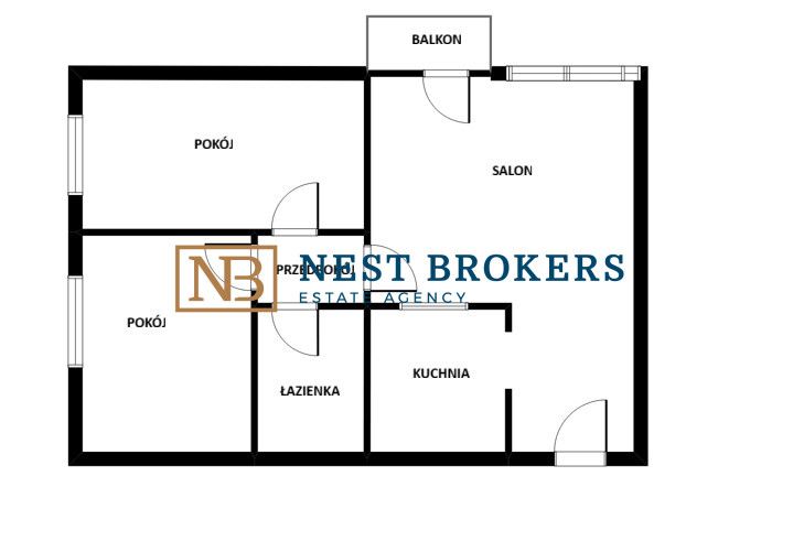 Mieszkanie 3-pokojowe Kraków Olsza, ul. Młyńska