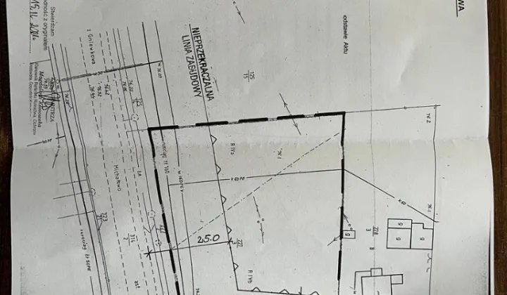 Działka inwestycyjna Gniewkowo