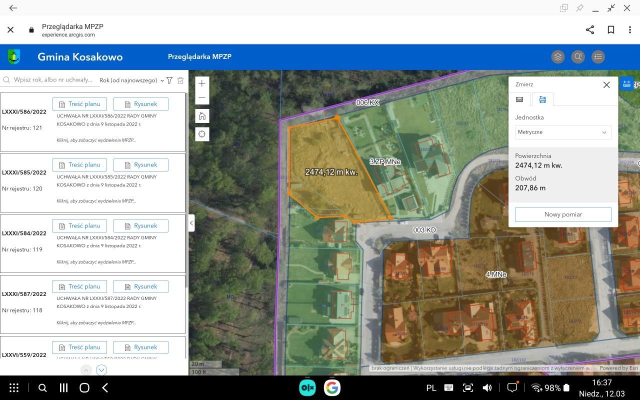 Działka budowlana Suchy Dwór. Zdjęcie 1