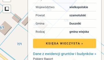 Działka budowlana Duszniki, ul. Radosna