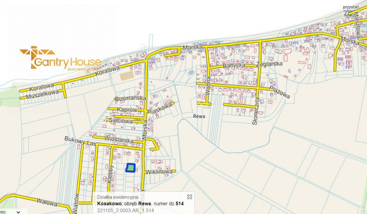 Działka inwestycyjna Rewa. Zdjęcie 2