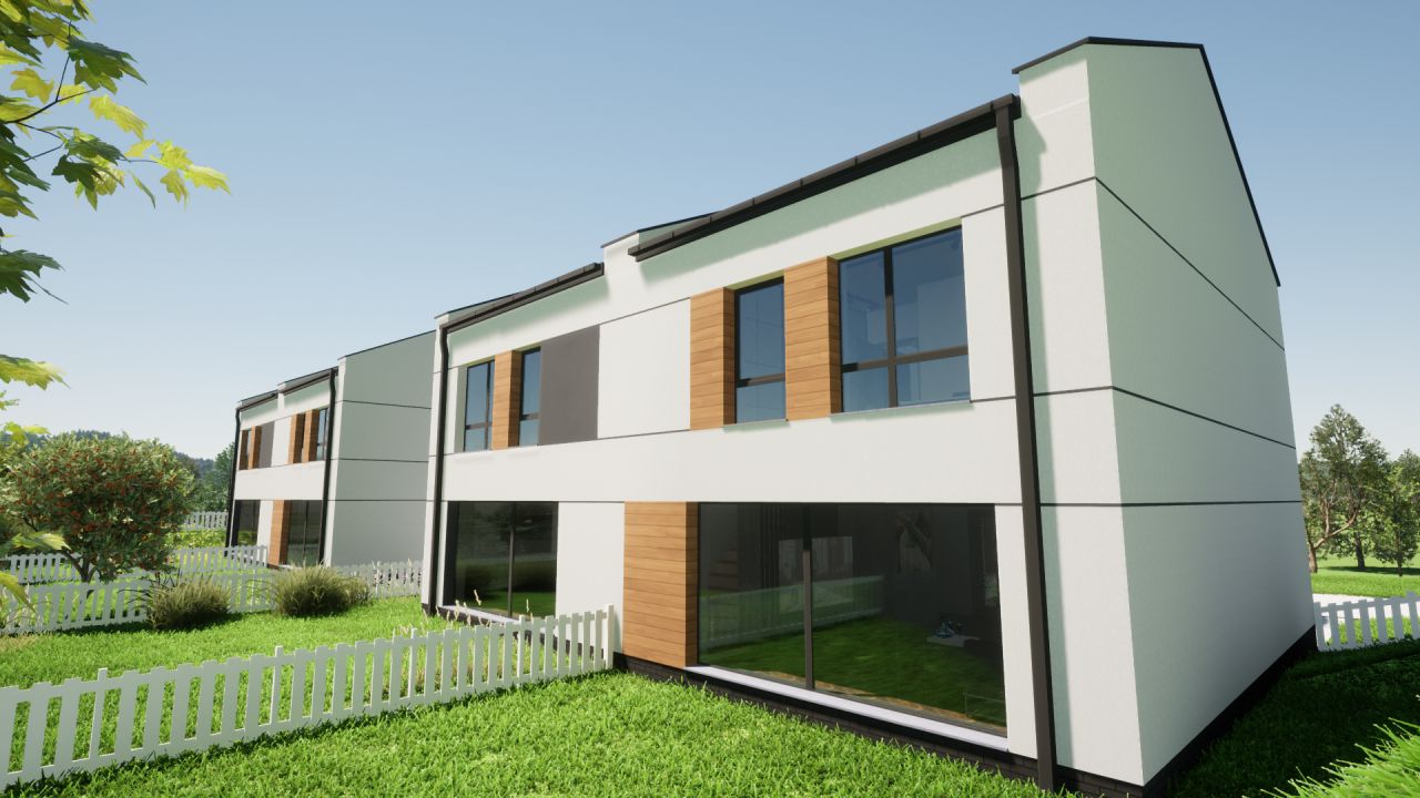 bliźniak, 4 pokoje Gryfino, ul. Aleksandra Fredry. Zdjęcie 5