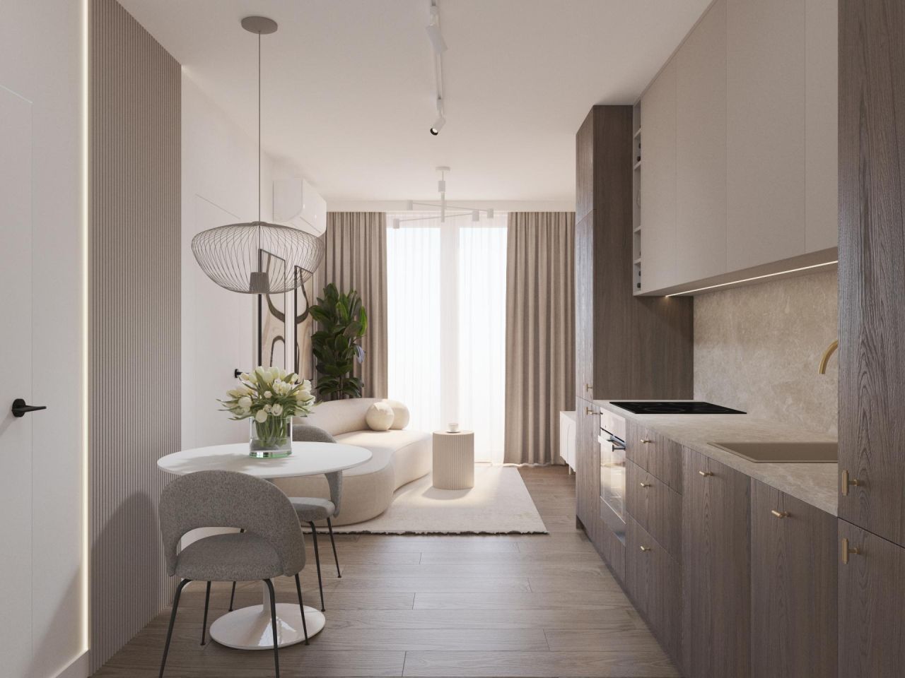 Mieszkanie 2-pokojowe Kraków Podgórze Duchackie, ul. Podedworze. Zdjęcie 2