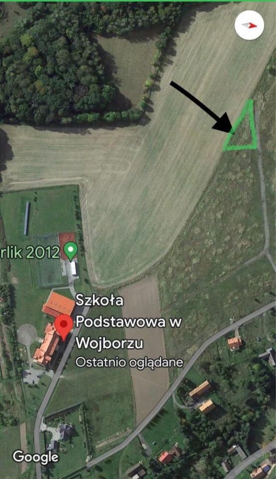 Działka budowlana Wojbórz. Zdjęcie 3