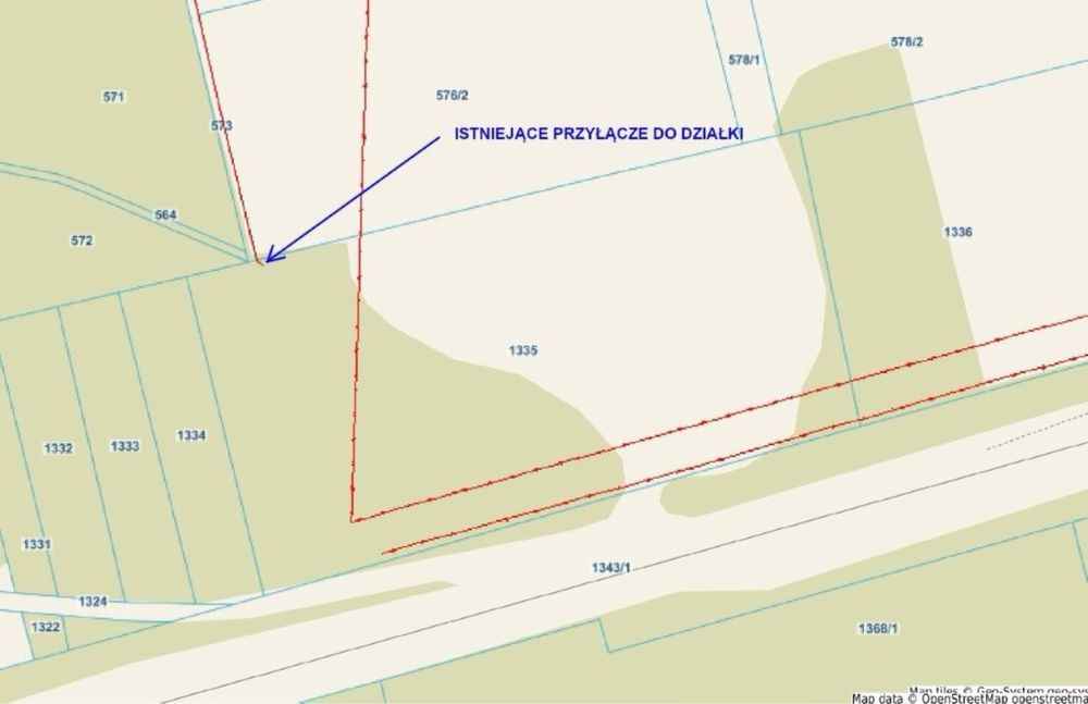 Działka rolno-budowlana Waliły-Stacja. Zdjęcie 4